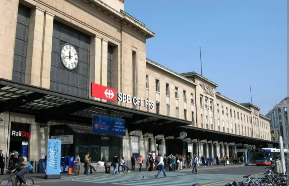 photo gare de Genève