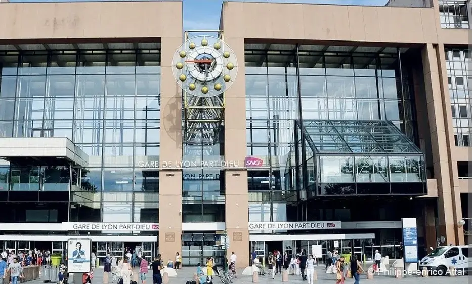 photo de la gare de Lyon Part Dieu