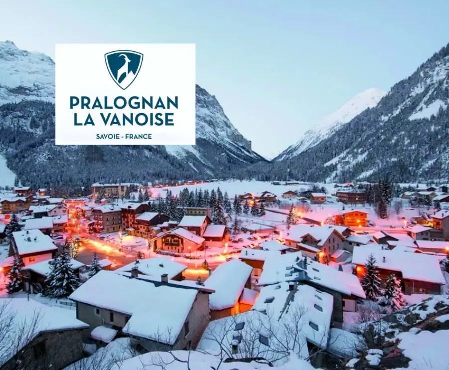 photo de Pralognan la Vanoise et du logo de Pralognan la Vanoise
