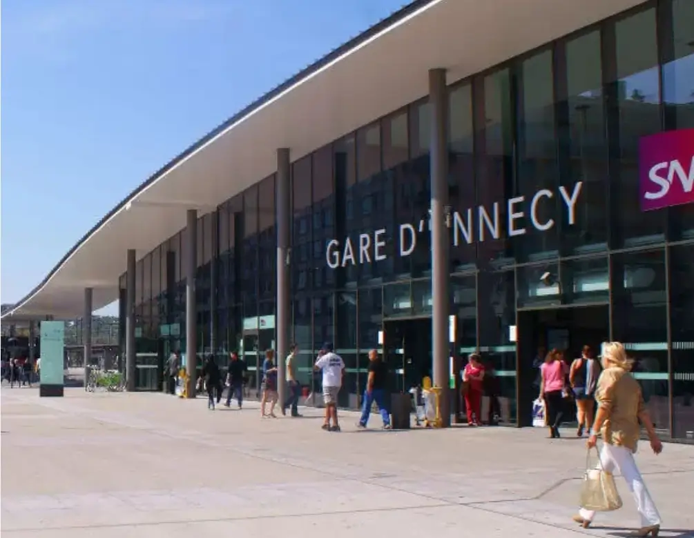 photo de la gare d'Annecy